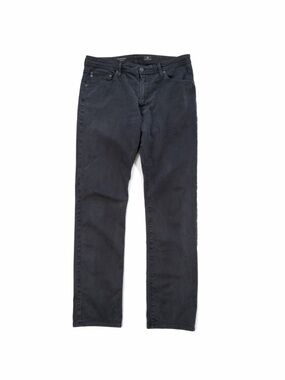 AG Adriano Goldschmied The Graduate Pant Chino Tailored Leg Mens 34/34 - Black